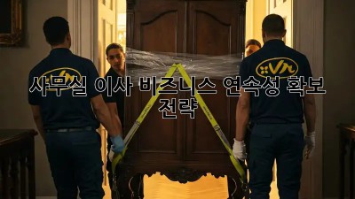 사무실 이사, 비즈니스 연속성 확보 전략